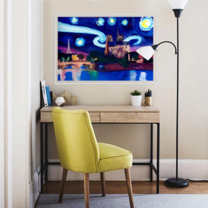 Image du produit Trenddeko Paris de nuit (100 x 70 cm)