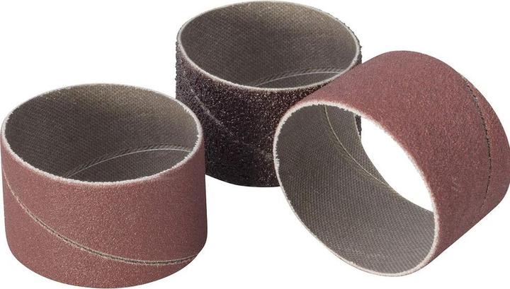 Produktbild wolfcraft 1 Schleifbänder-Set 3-tlg. ø45mm (150, 50, 80)