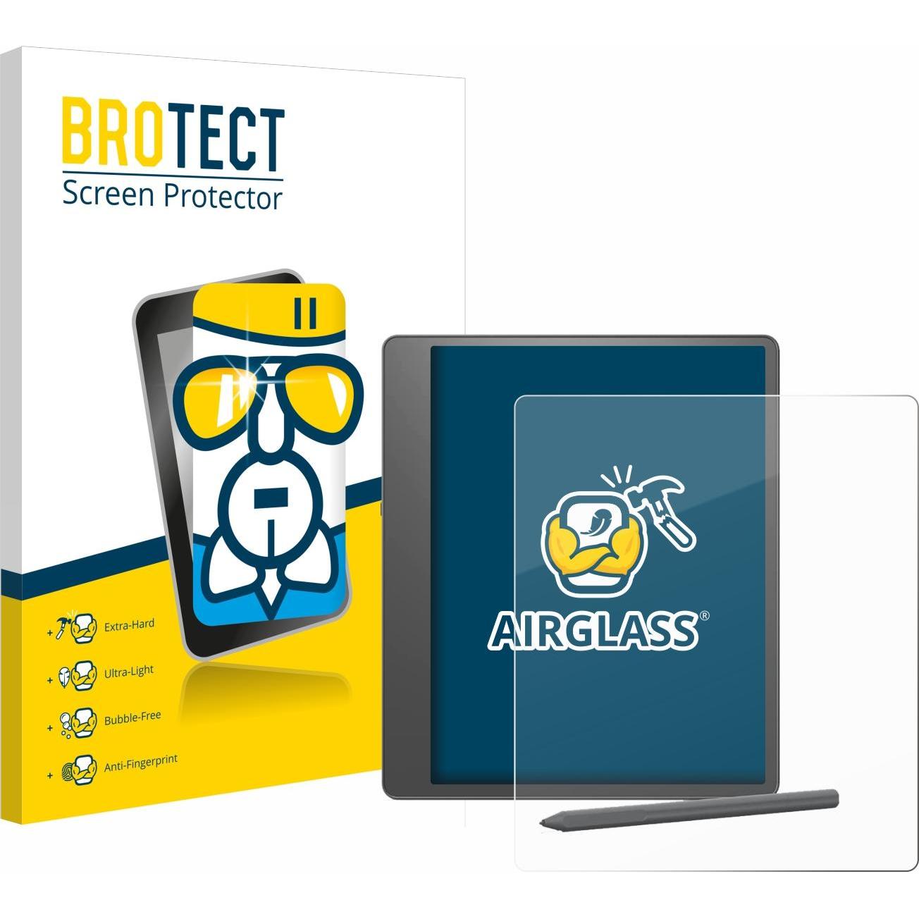 BROTECT Schutzglas Schutzfolie Glas Folie Displayschutz klar, eReader Zubehör, Transparent