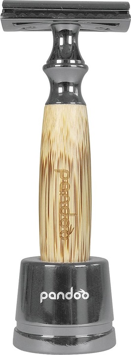 Actual product image Pandoo Bamboo razor br.handle