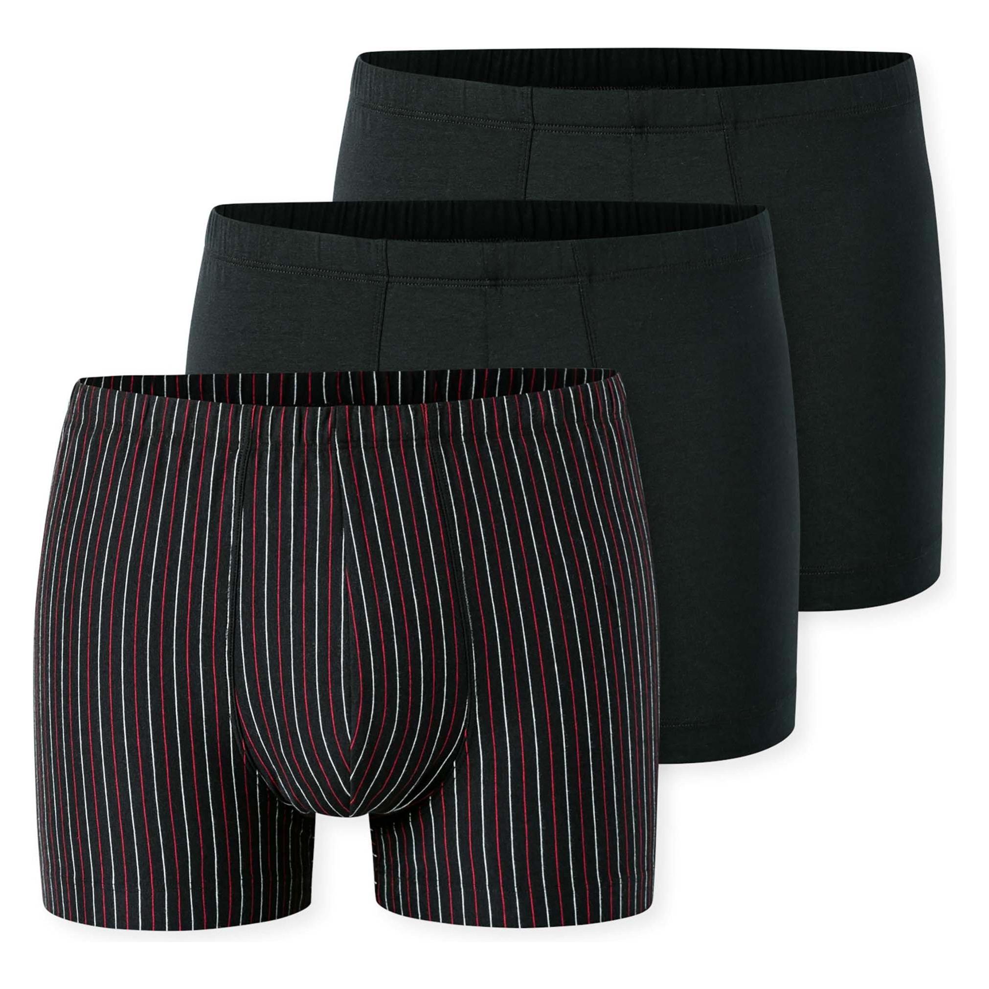 Schiesser, Herren, Unterhosen, 3PACK Shorts "95/5", Mehrfarbig, (S, 3er Pack)