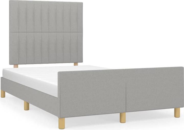 Image du produit vidaXL Bettgestell mit Kopfteil (120 x 200 cm)