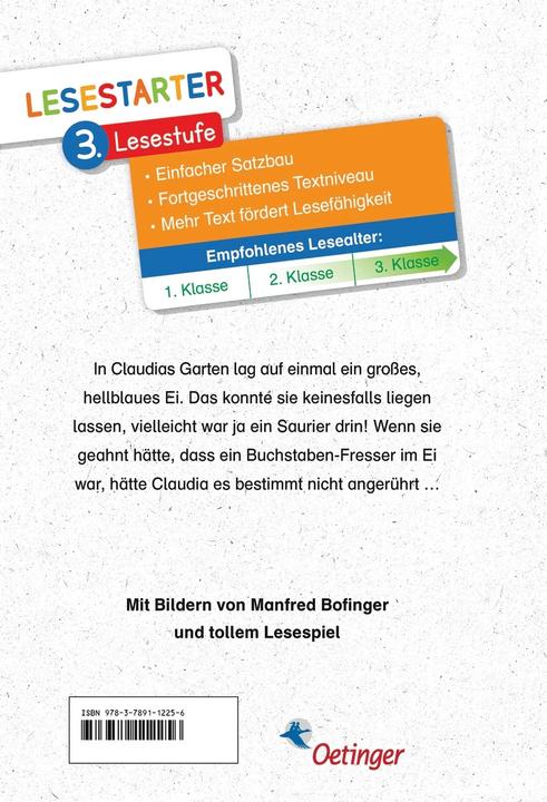 Produktbild Der Buchstaben-Fresser (Deutsch, Manfred Bofinger, Paul Maar, 2019)