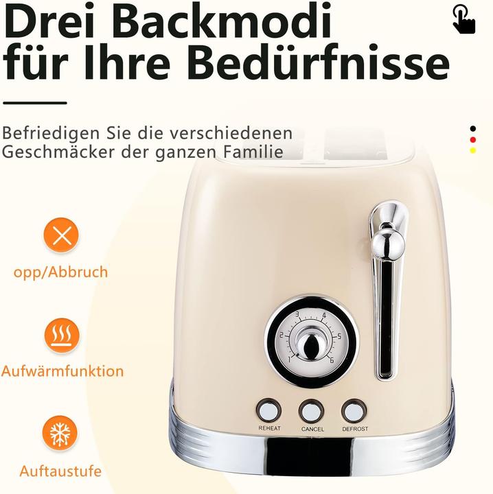Produktbild Wiltal TS-R1S Retro Toaster