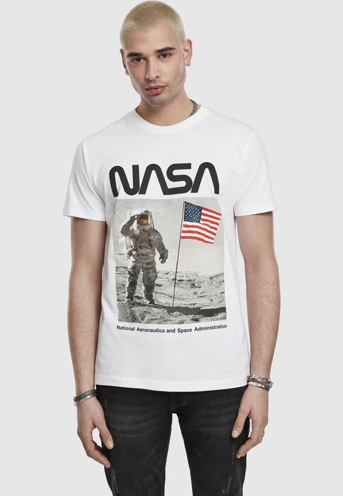 Produktbild Mister Tee NASA Moon Man Tee (XS)