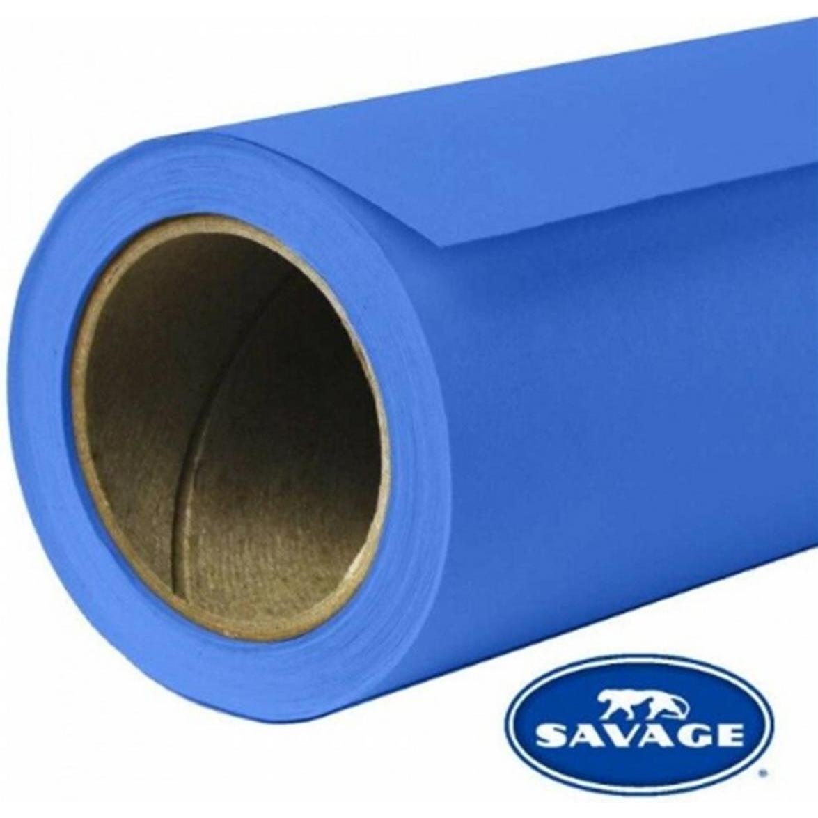 Thumbnail - Savage Hintergrundpapier studiobl 1.35x11m (135 cm, 1100 cm), Hintergrundsystem, Blau