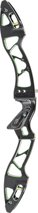 Actual product image Kinetic Sovren 25" Anodised Black-Green LH