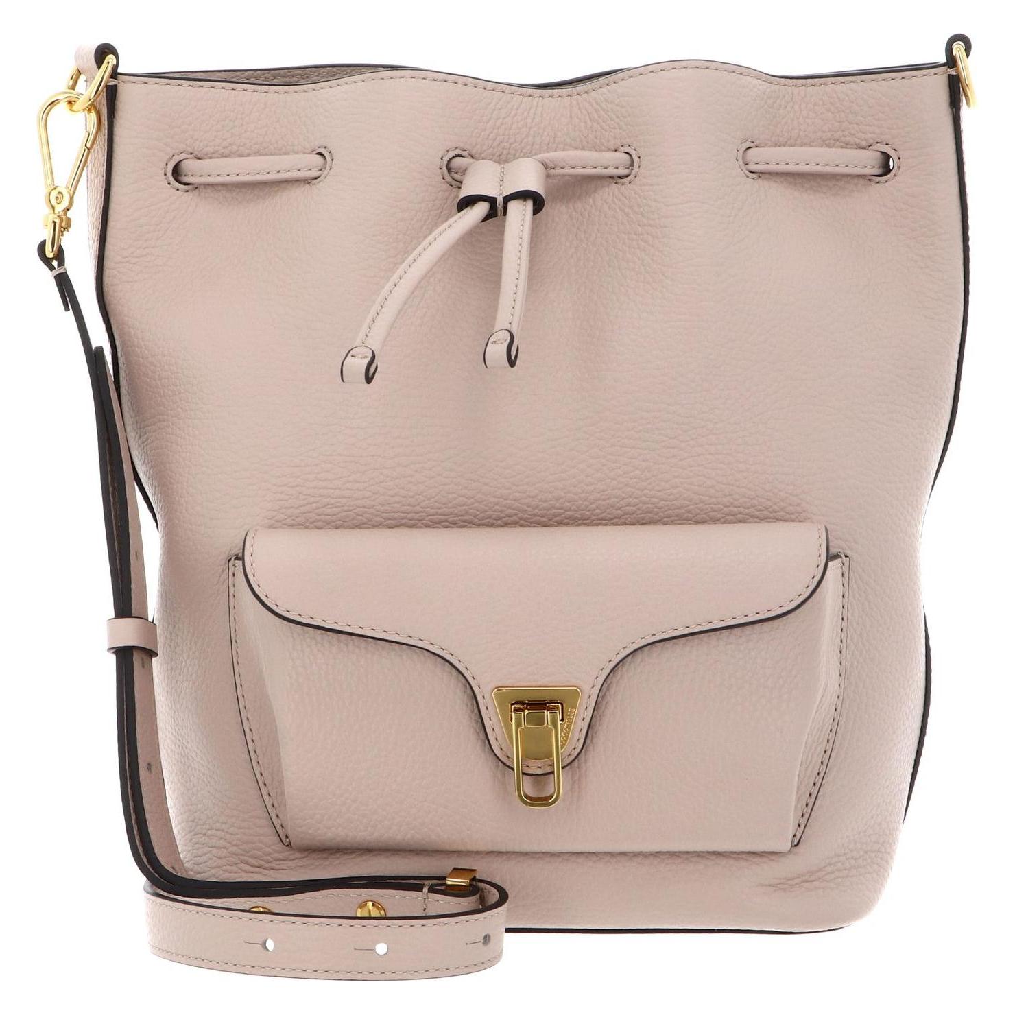 Coccinelle, Damen, Handtasche, Beat Generatio Bucket Bag, Beige