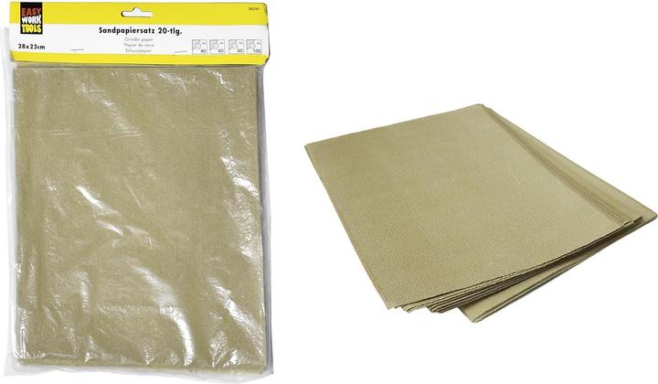 Easy Work Sandpapiersatz (40, 60, 80, 100)