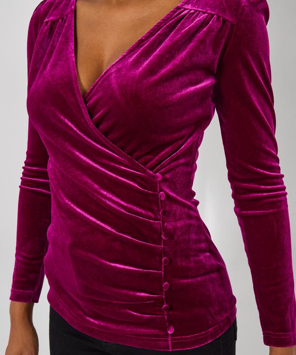 Produktbild Joe Browns Mock Wrap Velour Top (42)