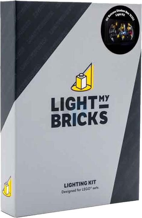 Actual product image Light my bricks LEGO® DC Batcave Shadow Box #76252 Light Kit