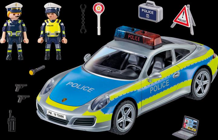 Image du produit Playmobil Porsche 911 Carrera 4S Police (70066, Playmobil Porsche)