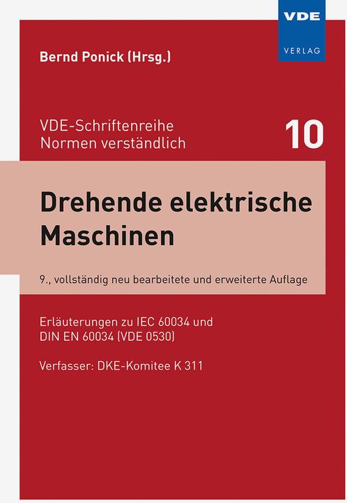 Image du produit Drehende elektrische Maschinen (Allemand, Bernd Ponick, 2020)
