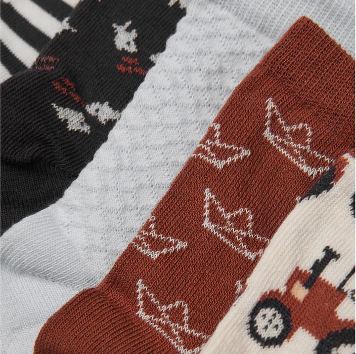 Image du produit Minymo Chaussettes imprimées Lot de 5 Tortoise Shell T. 35 - 38 (Pack de 5, 35 - 38)
