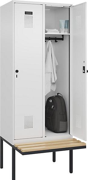 Actual product image kaiserkraft Evolo PLUS bench locker (80 cm, 212 cm)
