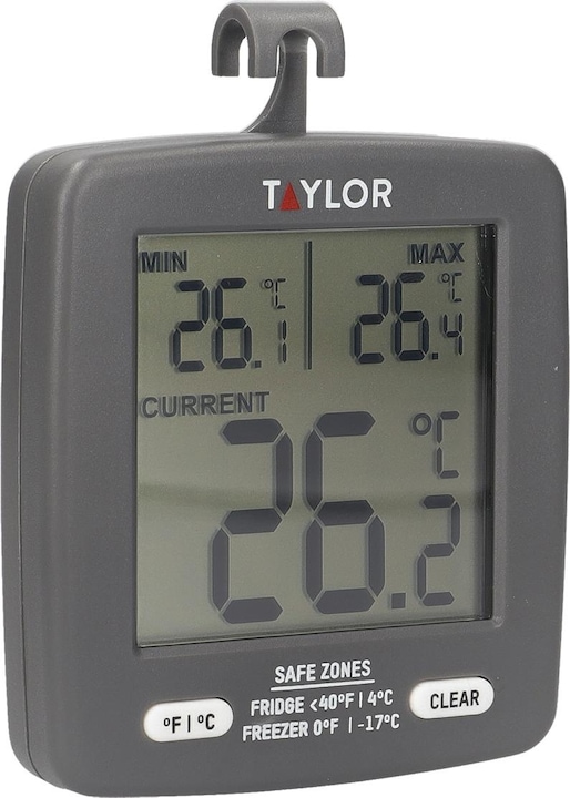 Actual product image Taylor's Digital Fridge and Freezer Thermometer