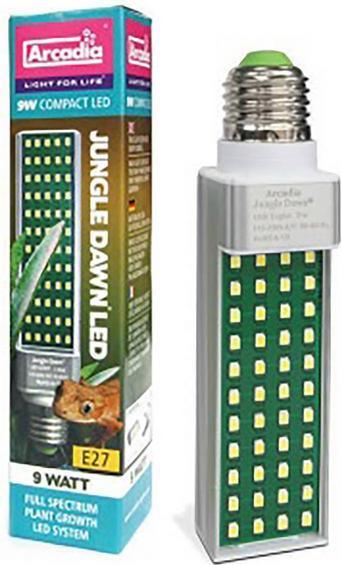 Produktbild Arcadia Jungle Dawn LED E27, 6'500 K 2'000 Lumens (UVB)