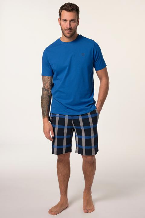 Actual product image JP1880 JP 1880 pyjamas, homewear, T-shirt, check shorts, up to 8 XL (XXL)