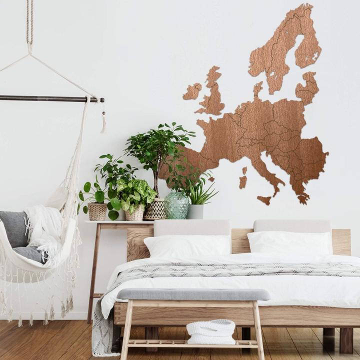 Produktbild Trenddeko Karte Balkan Südosteuropa (31 x 34 cm)