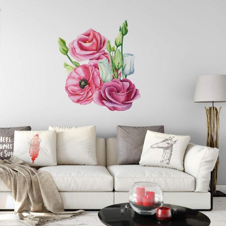 Actual product image Trenddeko Pink flower arrangement (93 x 100 cm)