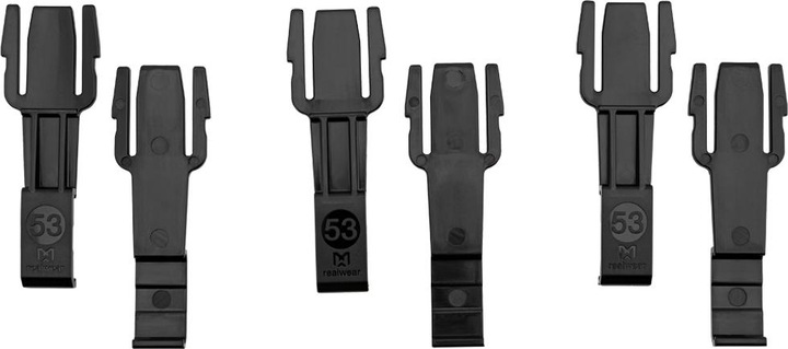 Produktbild Realwear TA500 Hard Hat Clips 3 Pairs HMT-1 Navigator 500 Series (Schutzbrillenkasten)
