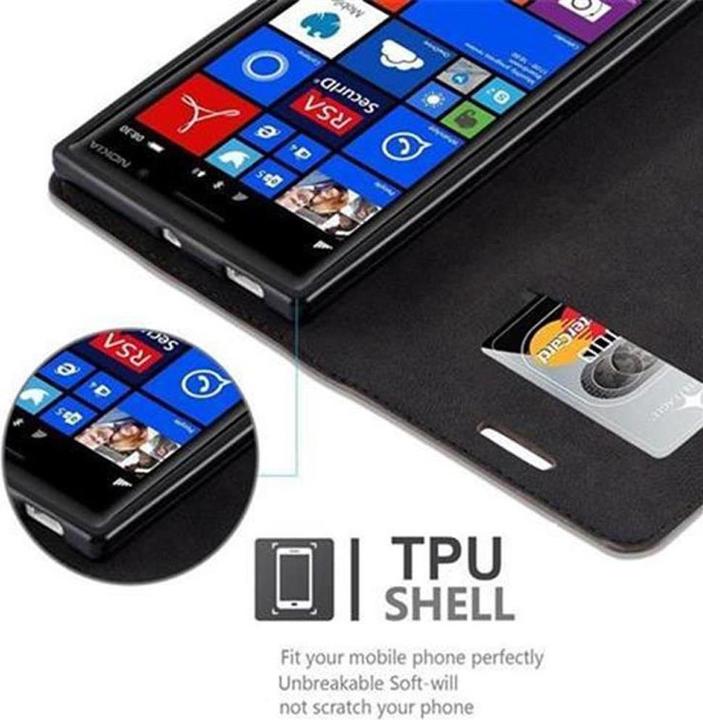 Produktbild Cadorabo Book Invisible Magnet Cover (Nokia Lumia 830)