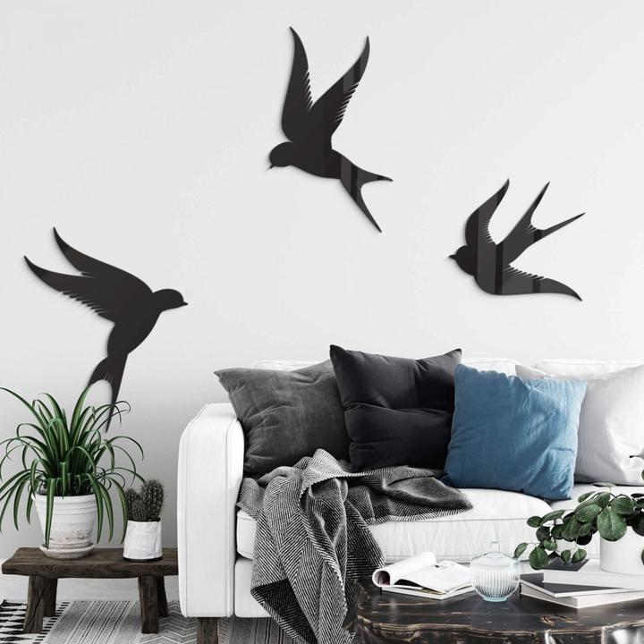 Image du produit Trenddeko Oiseaux (3 pièces)