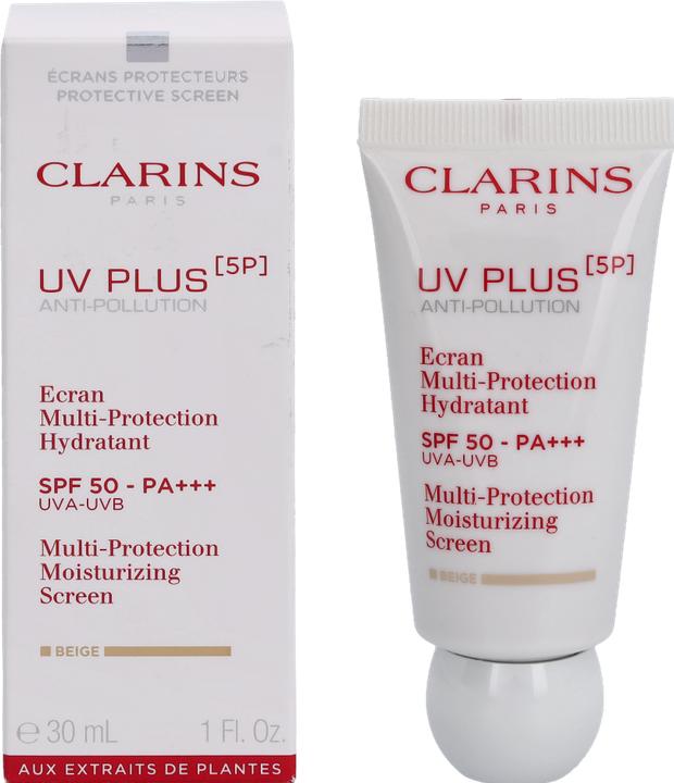 Image du produit Clarins UV Plus 5P Écran hydratant multi-protection (Crème solaire, SPF 50, 30 ml)