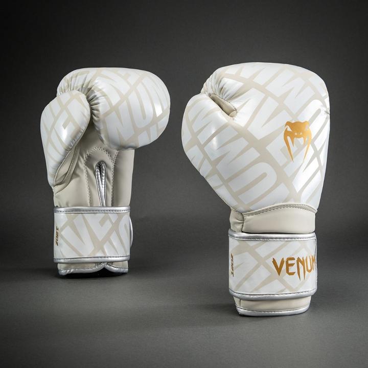 Produktbild Venum Boxhandschuhe Contender 1.5 XT – Hellbeige/Cremeweiss – 12 oz (12 OZ)