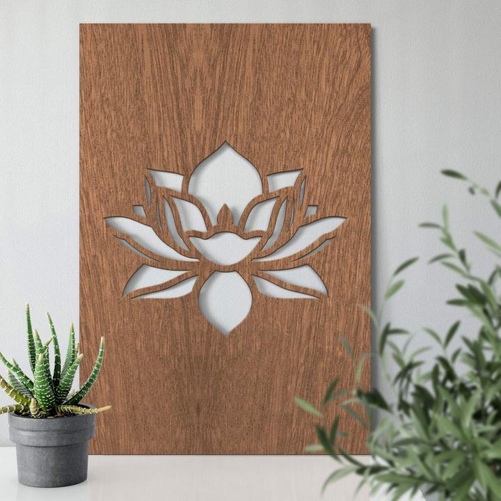 Produktbild Trenddeko Lotusblume (20 x 30 cm, 40 x 60 cm, 30 x 45 cm)