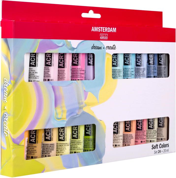 Image du produit Talens Acrylique Amsterdam Standard Set (Multicolore, 480 ml)