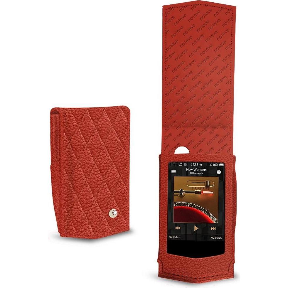 Noreve Lederschutzhülle vertikal, MP3 Tasche + Hülle, Orange