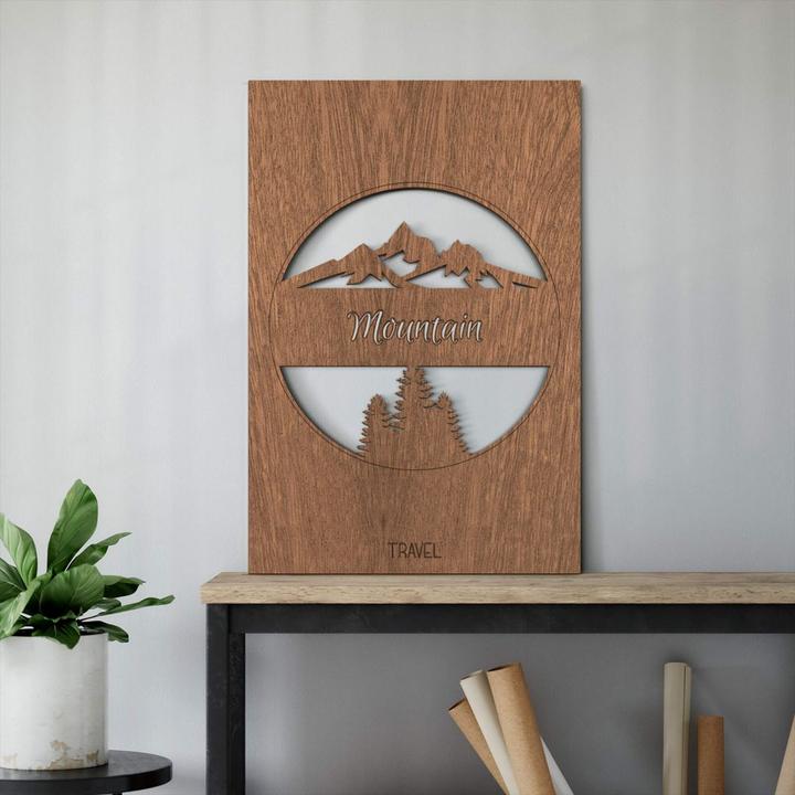 Produktbild Trenddeko Travel Mountain