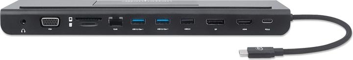 Produktbild Manhattan Triple-Monitor Dock (Docking Port, 1 Ports)