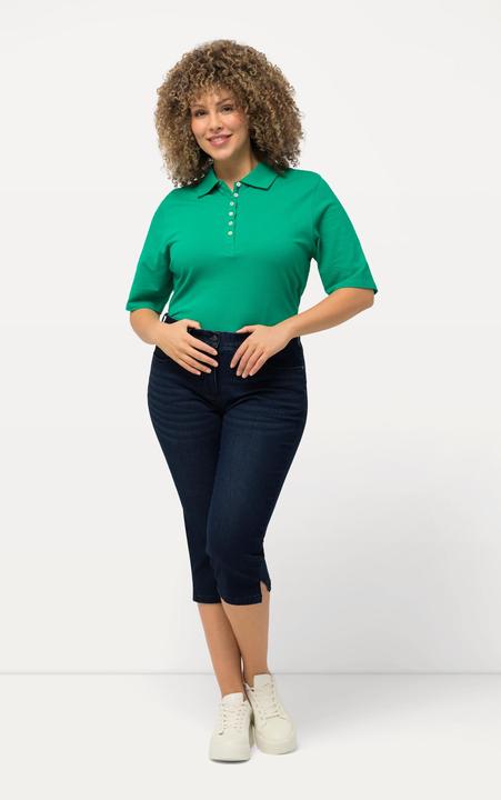 Actual product image Ulla Popken Basic Capri Sarah fit Jeans (60)