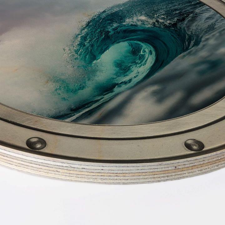 Image du produit Trenddeko Optique 3D - La mer déchaînée (45 x 45 cm)