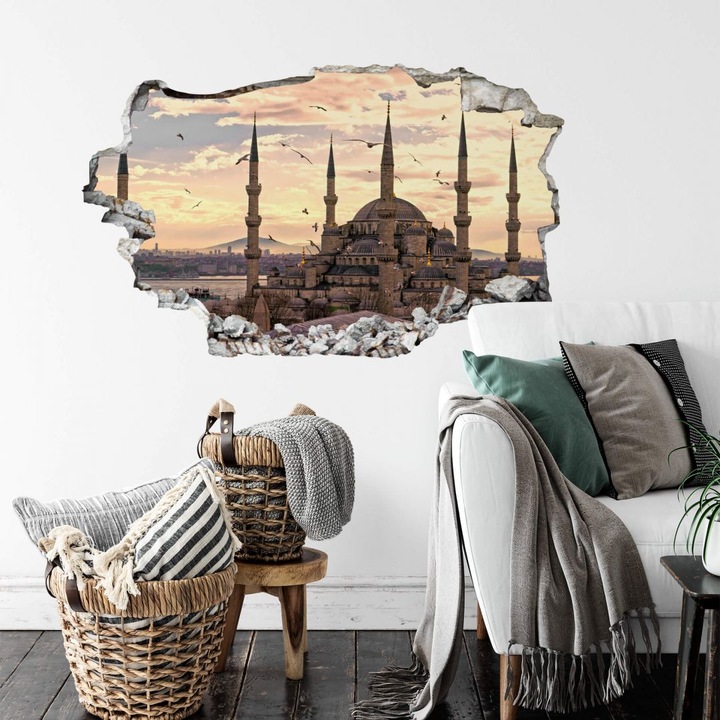 Produktbild Trenddeko 3D Blaue Moschee in Istanbul (40 x 24 cm)