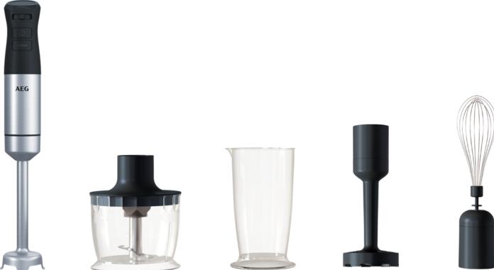 Electrolux HB5-1-8SS Hand blender stainless steel (A) Accessories in set 800W ed blades