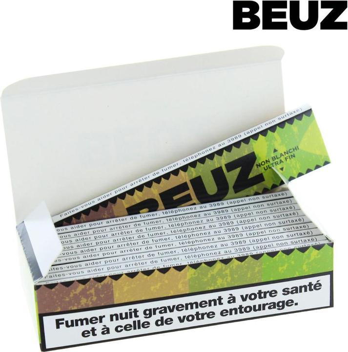 Produktbild Beuz Papers King Size Slim Brown Unbleached Box 10pcs
