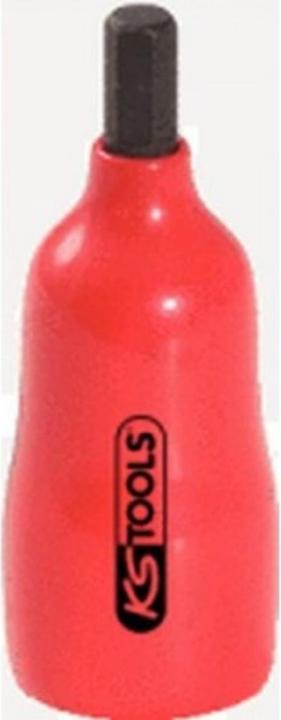 Produktbild KS Tools 1/4" Bit-Stecknuss mit Schutzisolierung (6 mm)