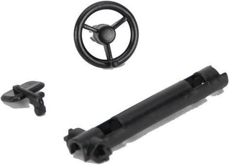 Actual product image Bruder BR black parts CAT and JLG CAT JLG telehandler