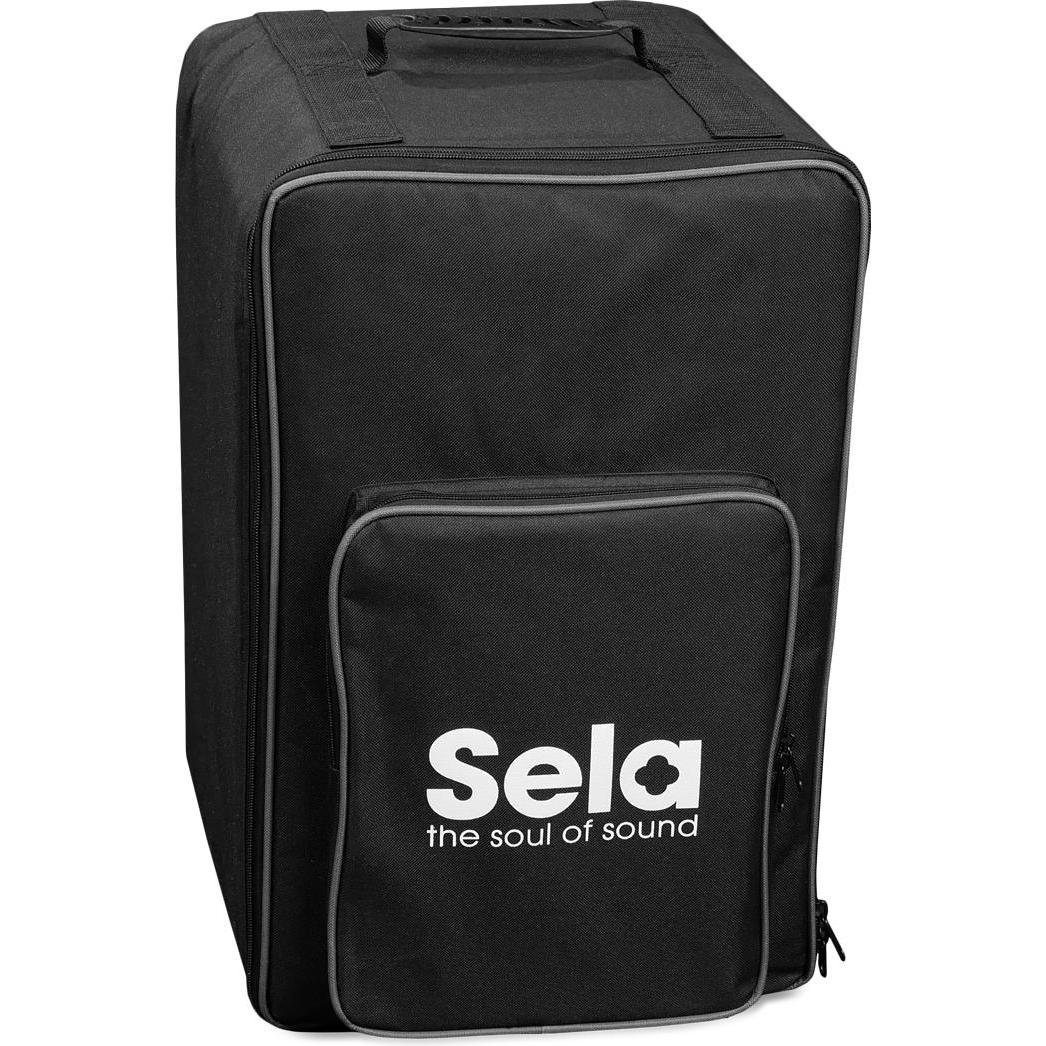 Sela Cajon Rucksack (Cajon), Instrumententasche + Koffer, Schwarz