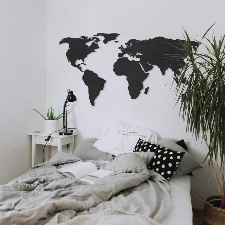 Actual product image Trenddeko 3D world map