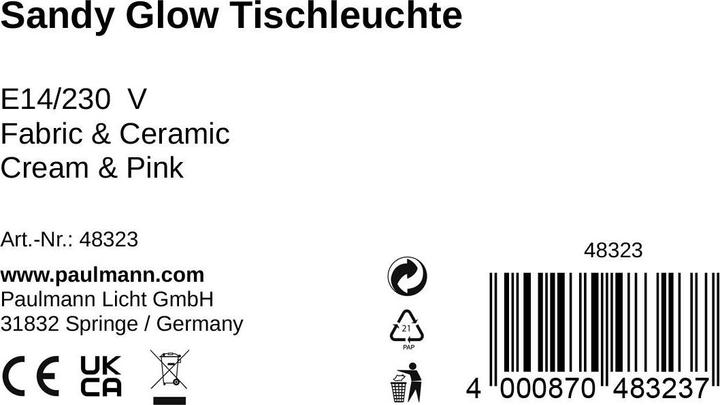 Actual product image Pauleen Sandy Glow (E14)