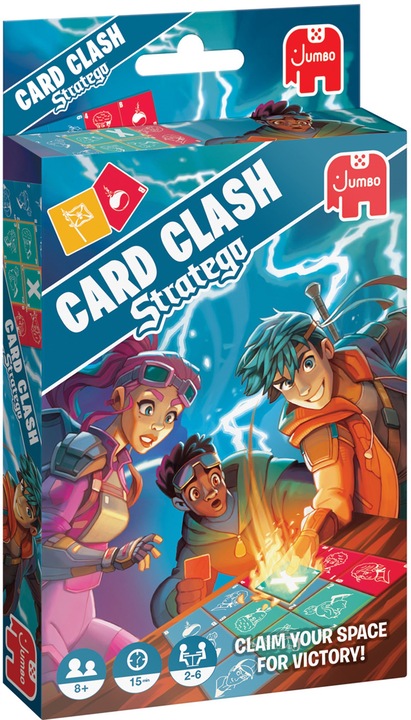 Produktbild Jumbo Stratego Card Clash, d/f/i (Italienisch, Französisch, Deutsch)