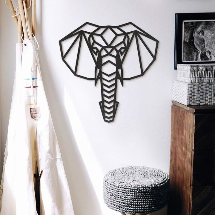 Trenddeko Origami Elefantenkopf