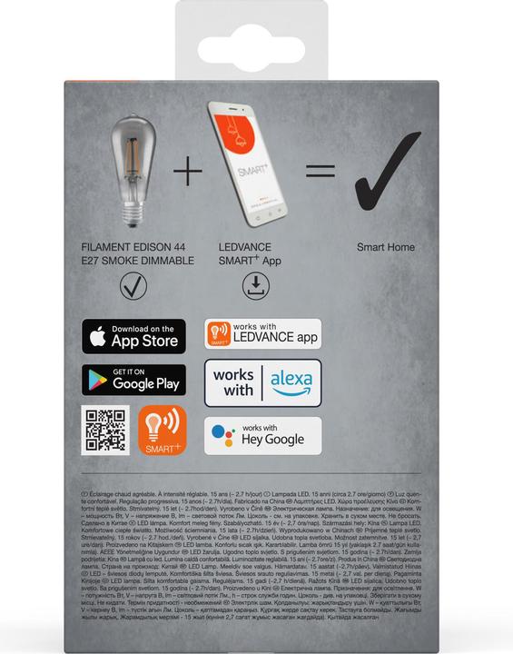 Image du produit Ledvance Smart+ Lecture (E27, 6 W, 540 lm, 1 x, F)