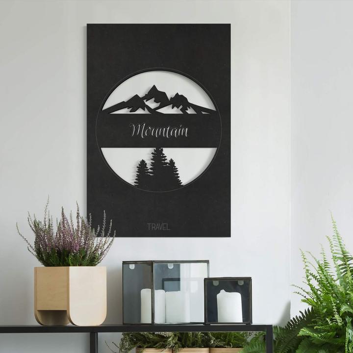 Produktbild Trenddeko Travel Mountain