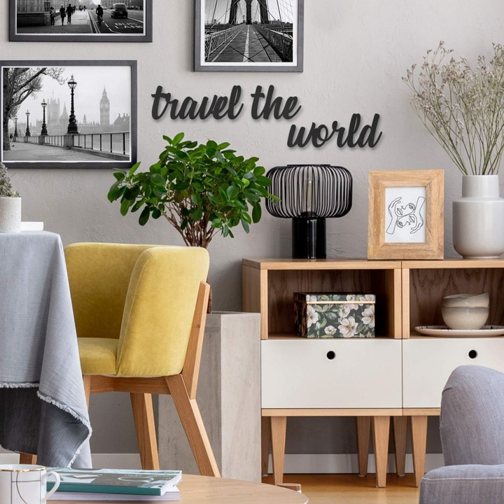 Actual product image Trenddeko Travel the world (223 x 30 cm)