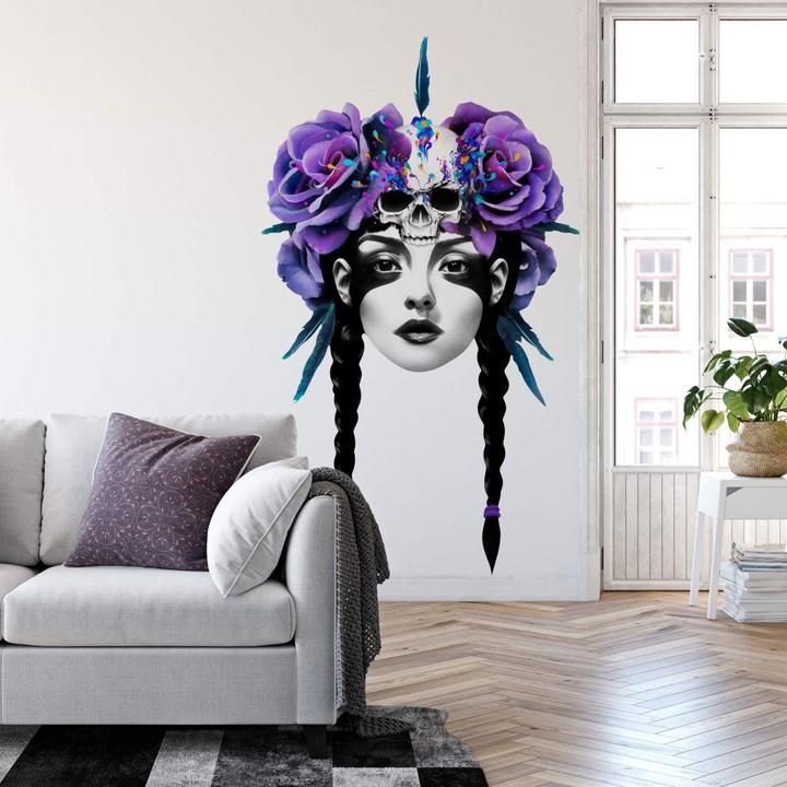 Produktbild Trenddeko New Way Warrior - Totenschädel (84 x 140 cm)